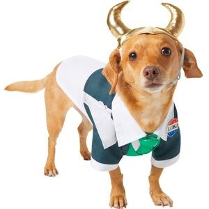 NWT Loki President Dog Costume Marvel XS